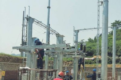 婁底供電公司:新化古臺(tái)山35千伏變電站新建工 婁底供電公司:新化古臺(tái)山35千伏變電站新建工