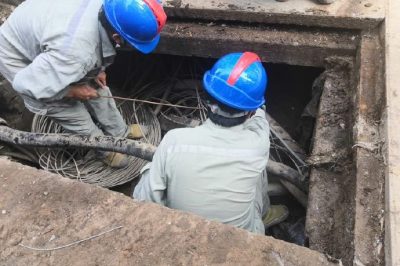 野蠻施工”咬”斷電纜，”電醫(yī)生”搶救10小時