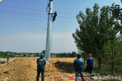 萊州市供電公司組織更換導(dǎo)線和鋼管桿 萊州市供電公司組織更換導(dǎo)線和鋼管桿