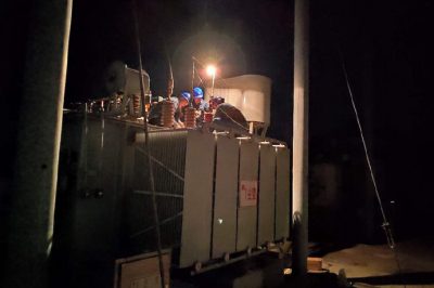 臨朐供電公司對35千伏大山變電站停電檢修 臨朐供電公司對35千伏大山變電站停電檢修