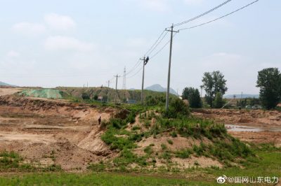 海陽供電公司積極配合海陽市防汛水利工程建設 海陽供電公司積極配合海陽市防汛水利工程建設