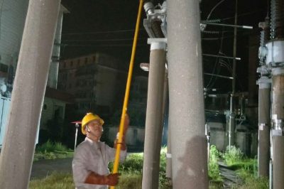 變電運(yùn)維對(duì)檀雷桔南I線，檀雷桔南II線停電操作，配合線路零點(diǎn)搶修