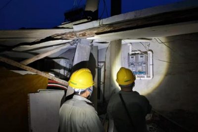燕嶺供電所對疑似竊電用戶突擊檢查，共查獲竊電3處