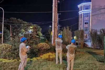 10kV線路、開關(guān)、刀閘、配電變壓器以及環(huán)網(wǎng)箱進(jìn)行接點(diǎn)測溫和局放測試