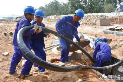 供電公司：檢查供電線路、農(nóng)網(wǎng)改造、現(xiàn)場敷設(shè)電纜