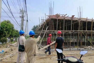 溪河供電所幫助施工現(xiàn)場臨時用電排除故障 溪河供電所幫助施工現(xiàn)場臨時用電排除故障