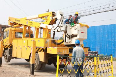 10千伏肖寧街線分支線實施帶電斷火作業(yè) 10千伏肖寧街線分支線實施帶電斷火作業(yè)