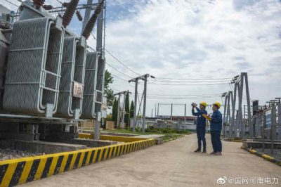 110千伏潘屯變電站進行測溫特巡，準確掌握高溫天氣下設(shè)備“健康”狀況