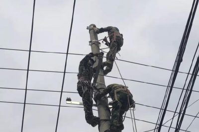 國網(wǎng)曲周縣供電公司:10千伏大連寨線路進(jìn)行檢修 國網(wǎng)曲周縣供電公司:10千伏大連寨線路進(jìn)行檢修