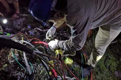 宿遷泗陽縣供電公司緊急搶修電纜故障引起的保護器閉鎖