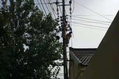 溧水區(qū)供電公司東屏鎮(zhèn)負(fù)荷較高的用電線路進(jìn)行分負(fù)荷工作 溧水區(qū)供電公司東屏鎮(zhèn)負(fù)荷較高的用電線路進(jìn)行分負(fù)荷工作
