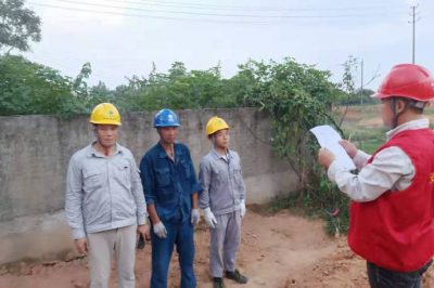 處理10千伏電|線湘南監(jiān)獄支線013號桿導線故障 處理10千伏電|線湘南監(jiān)獄支線013號桿導線故障