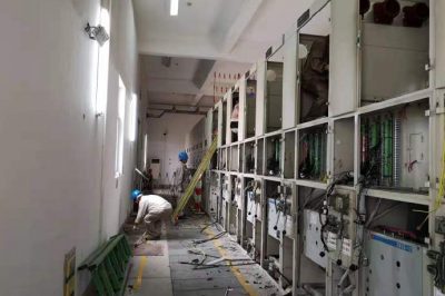 姜堰供電公司改造110千伏淤溪變 姜堰供電公司改造110千伏淤溪變