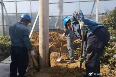 州市供電公司10千伏郭北線技改工程現(xiàn)場(chǎng) 州市供電公司10千伏郭北線技改工程現(xiàn)場(chǎng)