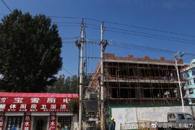 蘭陵縣供電公司對(duì)10千伏金橋線進(jìn)行拆除遷改 蘭陵縣供電公司對(duì)10千伏金橋線進(jìn)行拆除遷改