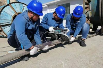 平度供電公司110KV電纜進(jìn)行搶修 平度供電公司110KV電纜進(jìn)行搶修