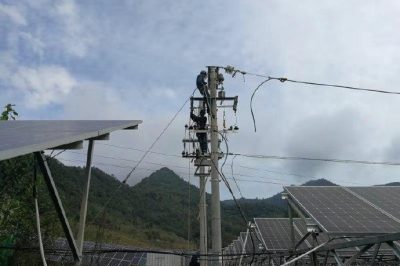 略陽縣金家河光伏電站并網(wǎng)接入施工現(xiàn)場 略陽縣金家河光伏電站并網(wǎng)接入施工現(xiàn)場