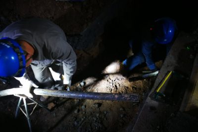 128城南線路煙草公司支電纜線路挖斷搶修 128城南線路煙草公司支電纜線路挖斷搶修