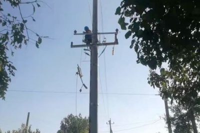壽光市供電公司對邱家線進行升級改造