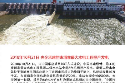 去年今日  央企承建的柬埔寨最大水電工程投產(chǎn)發(fā)電 去年今日  央企承建的柬埔寨最大水電工程投產(chǎn)發(fā)電