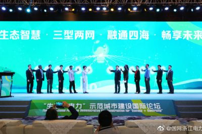 “生態(tài)+電力”示范城市建設國際論壇在湖州舉行