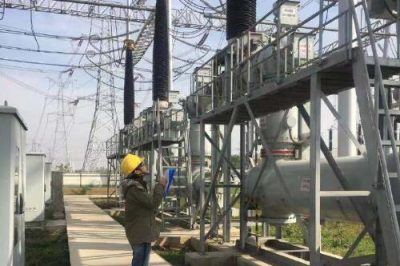 淮安運(yùn)維站與特高壓直連的兩條線路進(jìn)行特巡