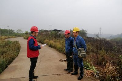 耒陽供電公司處理10千伏煙|線7014桿C項瓷瓶故障 耒陽供電公司處理10千伏煙|線7014桿C項瓷瓶故障