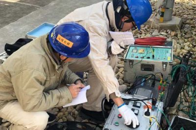 特高壓泰州站進行站用變套管更換搶修工程