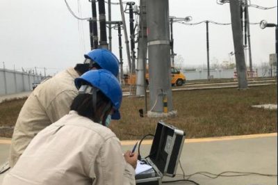 500千伏三汊灣變進(jìn)行試驗(yàn)收尾工作