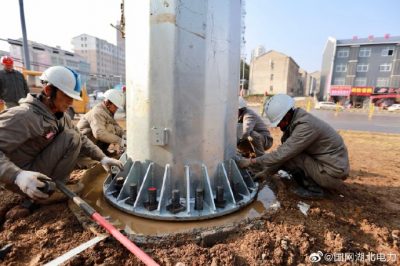 大灣至七甲山110千伏線路進(jìn)行改造