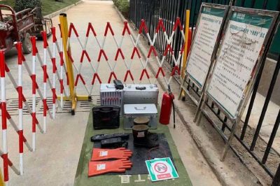 陜西開成實(shí)業(yè)有限公司紅光嘉苑進(jìn)行供電作業(yè) 陜西開成實(shí)業(yè)有限公司紅光嘉苑進(jìn)行供電作業(yè)