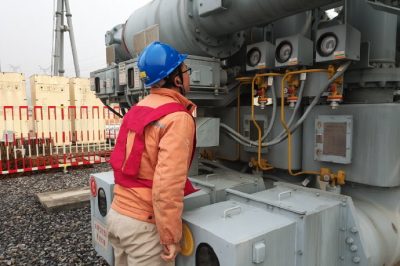 蘇州運維站修試一班前往木瀆變開展檢修工作