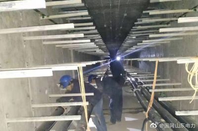 220千伏蒙柳線改造工程電纜附件安裝