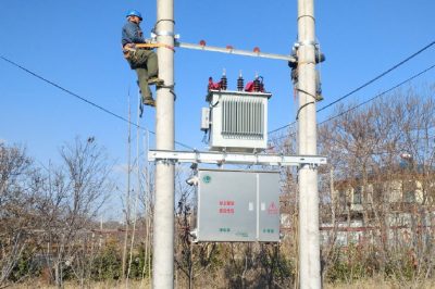 北庵溝村農(nóng)網(wǎng)升級改造 新裝變壓器 北庵溝村農(nóng)網(wǎng)升級改造 新裝變壓器