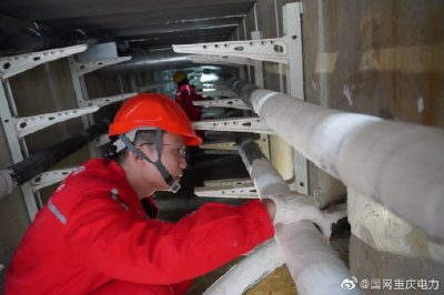 220千伏城北變電站電纜溝逐一檢查 220千伏城北變電站電纜溝逐一檢查