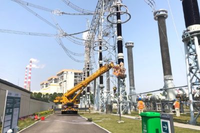 江蘇檢修公司變電中心在蘇通GIL管廊開展首檢工作 江蘇檢修公司變電中心在蘇通GIL管廊開展首檢工作