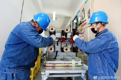 35千伏券橋變電站進(jìn)行全面檢修