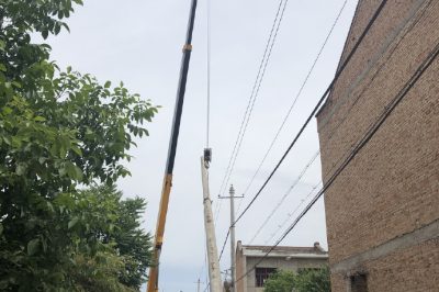 更換及新建高低壓架空線路 更換及新建高低壓架空線路