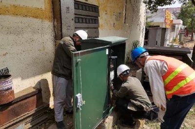 更換大負荷電纜分支箱并安裝漏保 更換大負荷電纜分支箱并安裝漏保