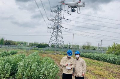 江蘇檢修公司利用無人機巡視檢查 江蘇檢修公司利用無人機巡視檢查