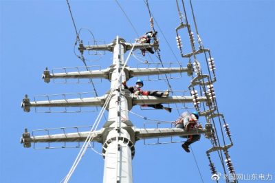 榮成市供電公司對(duì)35千伏廠古線進(jìn)行線路遷移改造 榮成市供電公司對(duì)35千伏廠古線進(jìn)行線路遷移改造