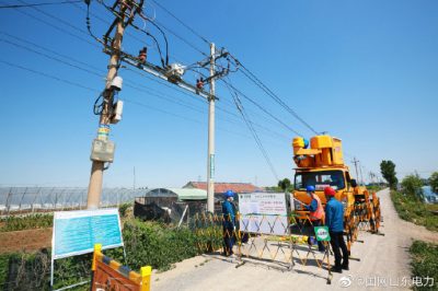 10千伏線路電桿帶電加裝絕緣包封 10千伏線路電桿帶電加裝絕緣包封
