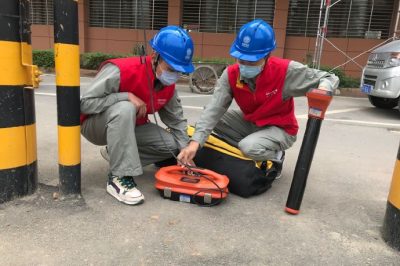 為道路改造工程指明電纜通道 為道路改造工程指明電纜通道