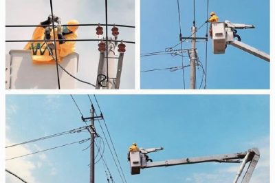 10千伏線路進(jìn)行帶電作業(yè) 10千伏線路進(jìn)行帶電作業(yè)