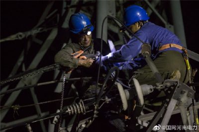4條線路進行集中消缺維護，更換耐張線夾12只、鍍鋅端子33個