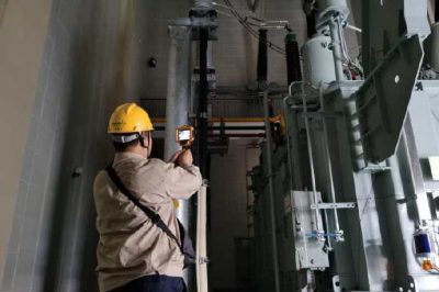 對(duì)220千伏北湖變電站主變壓器開展特巡和紅外測(cè)溫