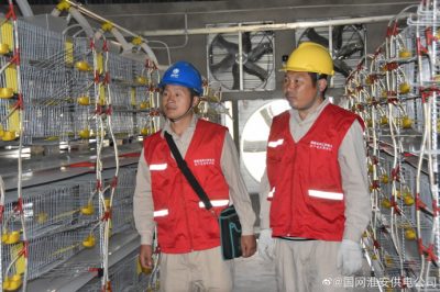 紅馬甲服務(wù)養(yǎng)殖戶 投運前安全用電檢查