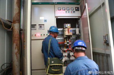 對(duì)冷庫(kù)的變壓器、客戶專線、配電盤(pán)進(jìn)行逐項(xiàng)測(cè)試消缺