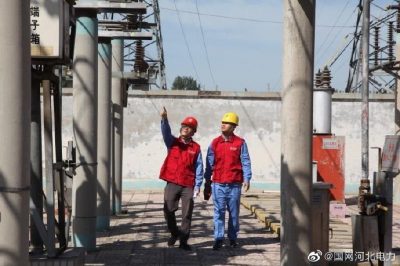 到35千伏杜固變電站進(jìn)行設(shè)備巡視消缺