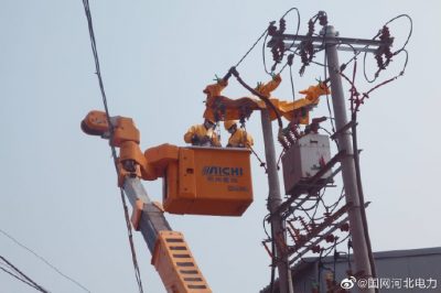 景鎮(zhèn)線5615路分支進行帶點作業(yè)安裝PK擔